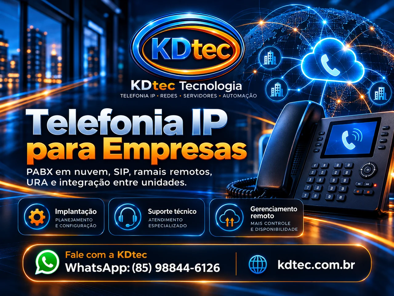 Telefonia IP e PABX IP para empresas com Asterisk, FreePBX, Issabel e SIP